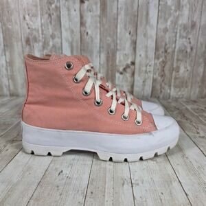 Converse Chuck Taylor All Star Lugged High Top Peach‎ Women's Sneakers